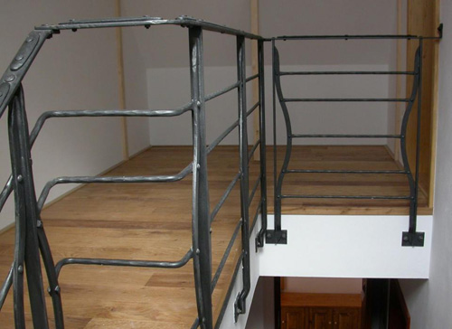 kované zábradlí na schodiště v...